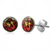 Náušnice plamienky GLEB 123