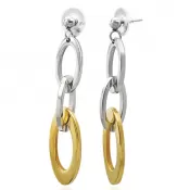 Náušnice chirurgická oceľ GOEM084