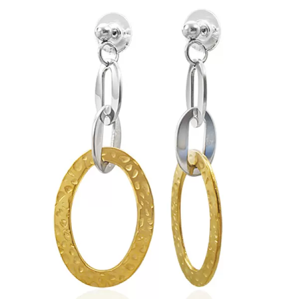 Náušnice z ocele GOEM086