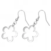 Kvietky - oceľové náušnice GOEM155