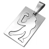 Prívesok doštička GPAC064