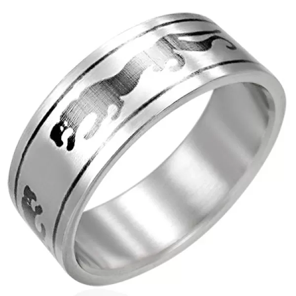 Oceľový prsteň GPRB075