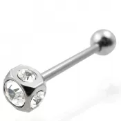 Piercing so zirkónmi GQPC010