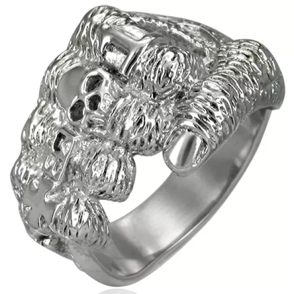 Oceľový prsteň GRMT034