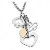 Oceľový náhrdelník Las Vegas SLV01