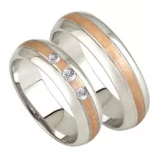 Zlaté snubné prstene SP-213