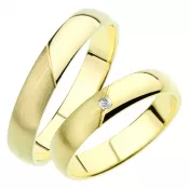 Snubné prstene zo žltého zlata SP-237Z