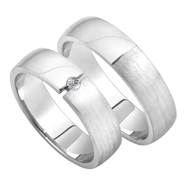 Zlaté snubné prstene SP-206