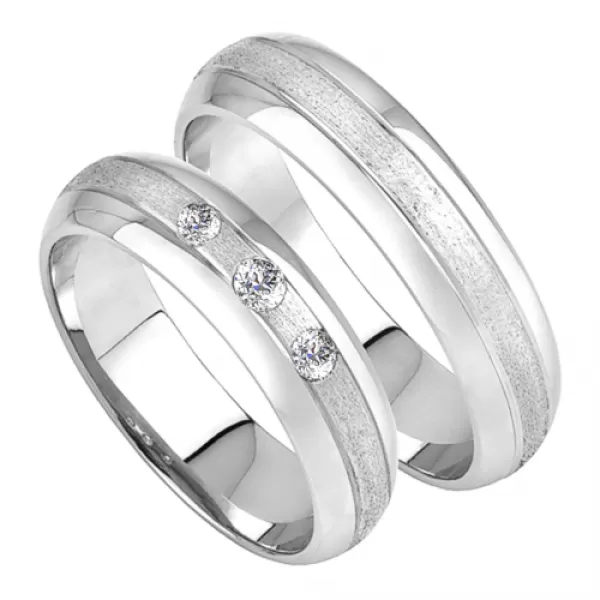 Zlaté snubné prstene SP-212