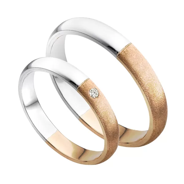 Zlaté snubné prstene SP-203