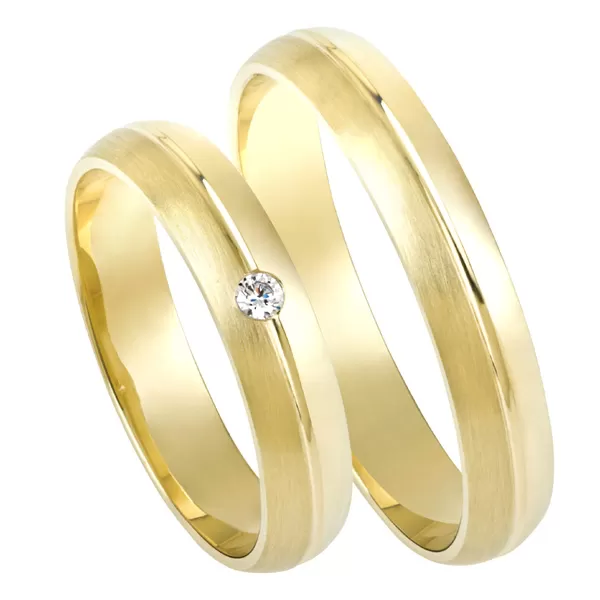 Zlaté snubné prstene SP-200Z