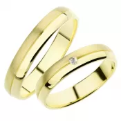 Snubné prstene žlté zlato SP-245Z