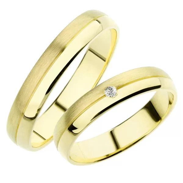 Snubné prstene žlté zlato SP-245Z