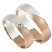 Zlaté snubné prstene SP-209