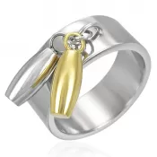 Prsteň s príveskami GSRV066