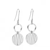 Oceľové náušnice Sagapó Woodstock SWS06