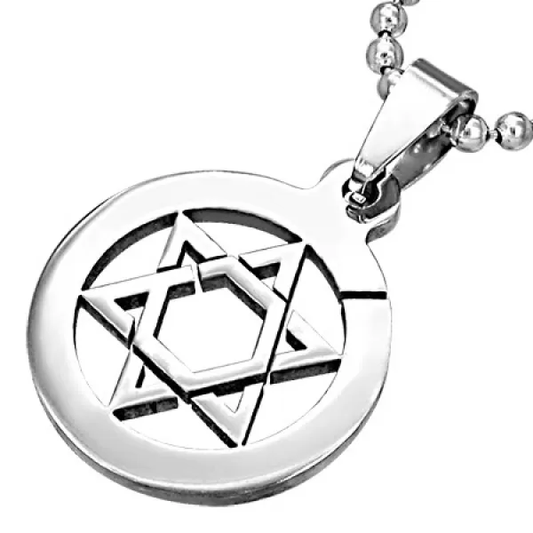 Prívesok so židovskou hviezdou GTPB100