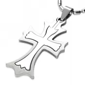 Oceľový kríž GTPB048