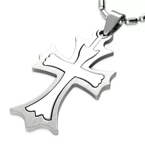 Oceľový kríž GTPB048