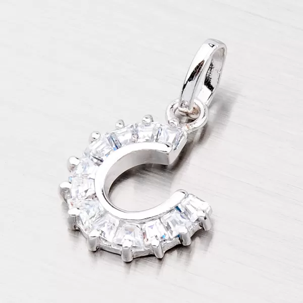 Strieborná podkova so zirkónmi TPCH2162