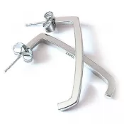 Oceľové náušnice ZEST9000