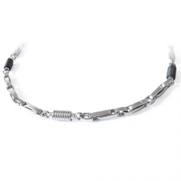 Oceľový náhrdelník ZNS0433