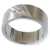 Oceľový prsteň ZSQ09011