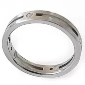 Oceľový prsteň ZSQ04017