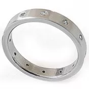 Oceľový prsteň ZSQ04018