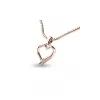 Srdce z ružového zlata 10917-CV-ZIR