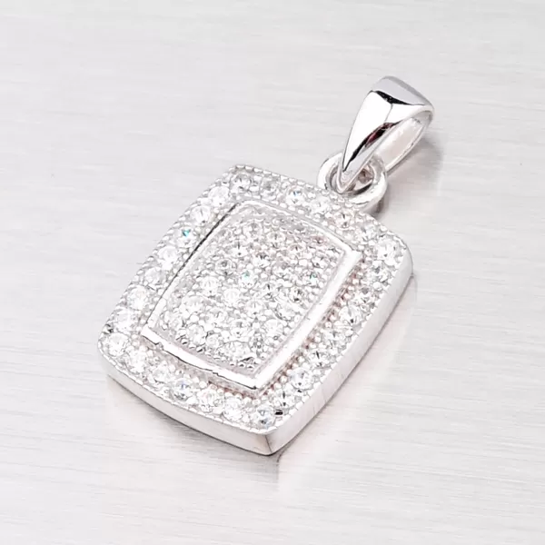 Strieborný rhodiovaný prívesok AP1040