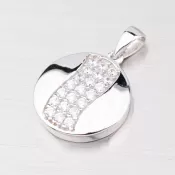 Prívesok rhodiovaný AP054