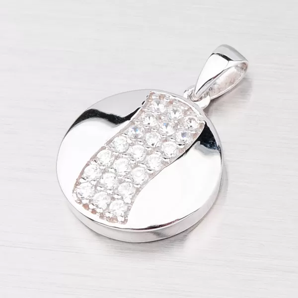 Prívesok rhodiovaný AP054