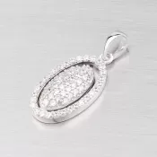 Prívesok strieborný AP908