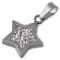 Oceľový prívesok - hviezdička 63007