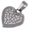 Srdce z ocele so zirkónmi 63013