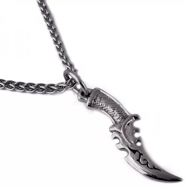 Oceľový prívesok - dýka 63003