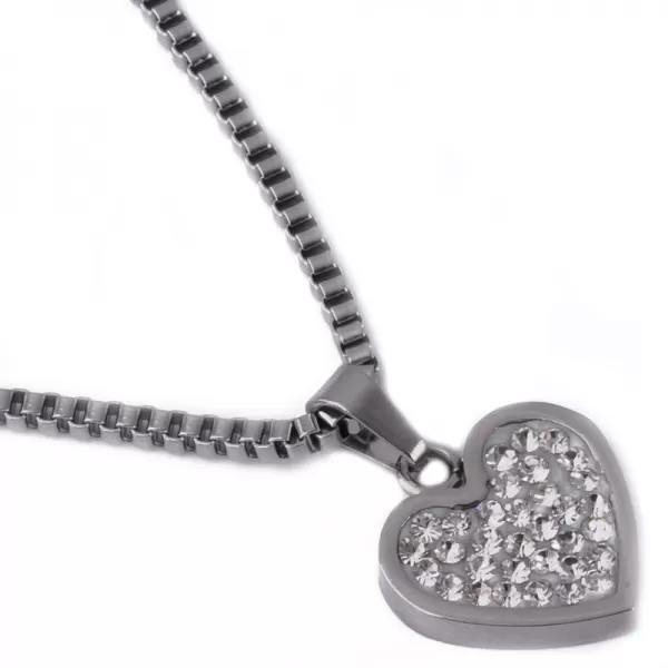Srdce z ocele so zirkónmi 63013