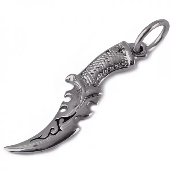 Oceľový prívesok - dýka 63003