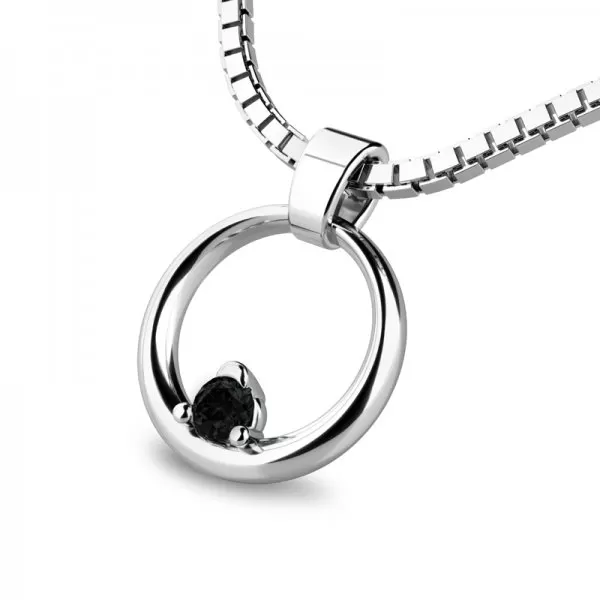 Zlatý prívesok140023-ZIR-Black