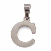 Oceľový prívesok - písmenko C 63132