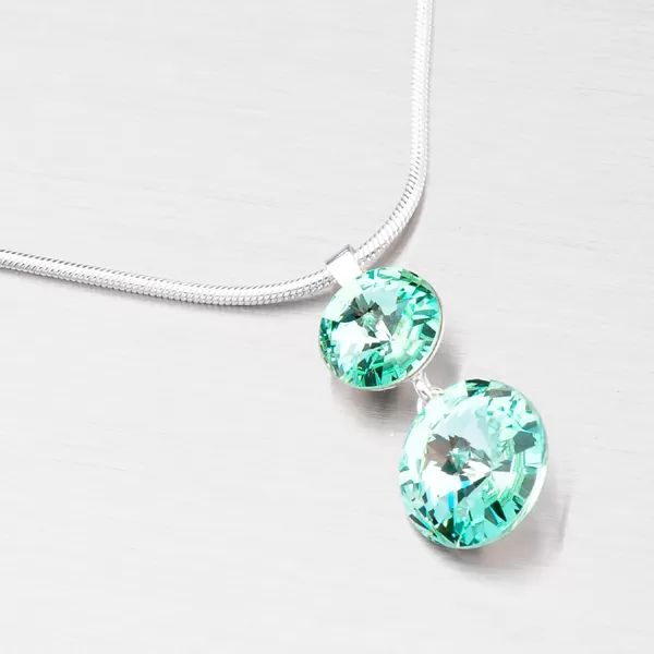 Strieborný prívesok s kryštálmi D139Z-JK