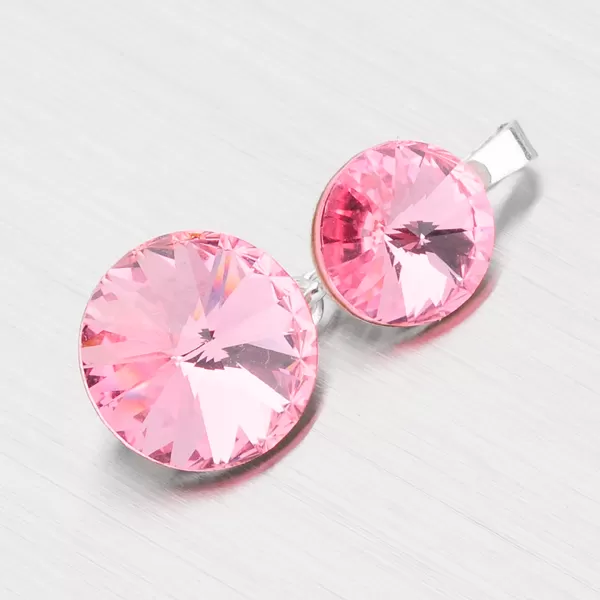 Prívesok s ružovými kryštálmi D139R-JK