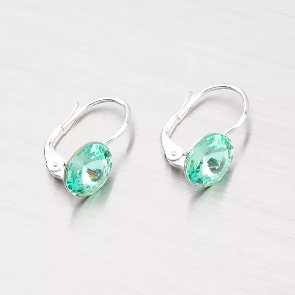 Prívesok s kryštálom zo striebra D118Z-JK