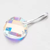 Prívesok zo striebra s kryštálom D173B