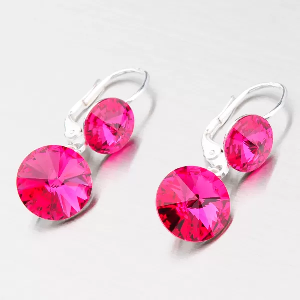 Strieborný prívesok s kryštálmi D139ČV-JK