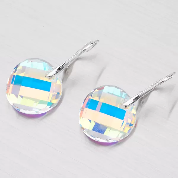 Prívesok zo striebra s kryštálom D173B