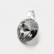 Prívesok s kryštálom 12 mm D113ČR-JK