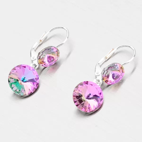 Prívesok strieborný s kryštálmi D139PR-JK