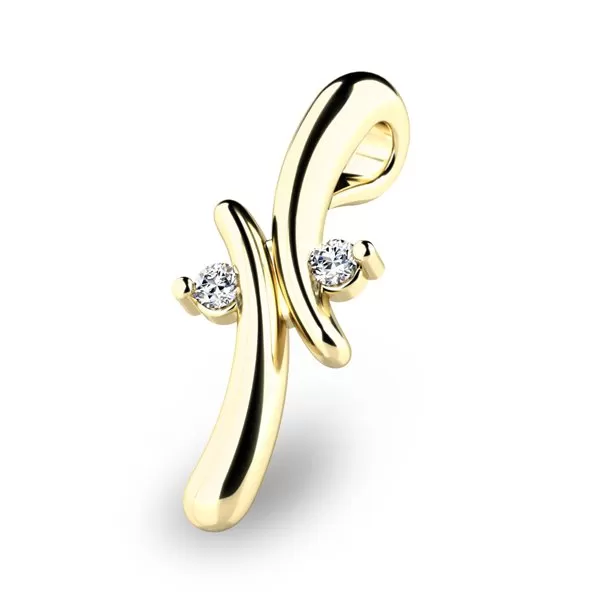 Zlatý prívesok 10852-ZL-ZIR